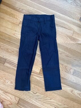 Cambridge Classics- Navy Straight-Leg Pants